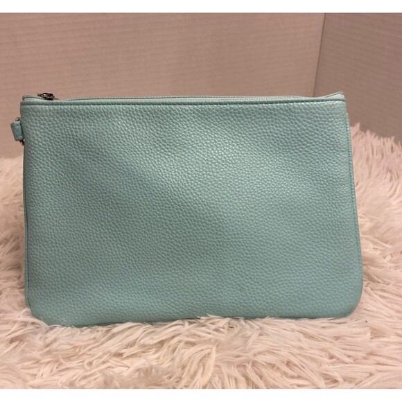 Thirty-One Jewell Zip Clutch
Makeup Cosmetics Jewelry Bag Aqua Pale Green Blue - Picture 1 of 10